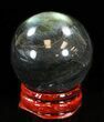 Flashy Labradorite Sphere - Great Color Play #37665-1